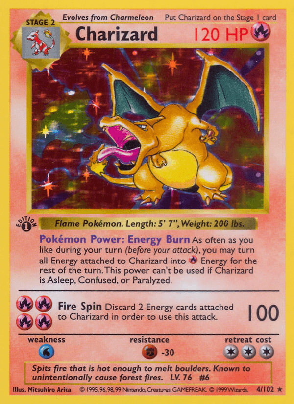 Charizard — Base Set · 1999